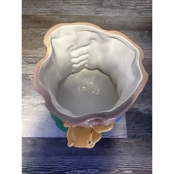 Disney Winnie the Pooh Hunny "Honey" Tree w/ Piglet Cookie Jar 31637 Vintage - Picture 9 of 13